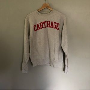 carthage college crewneck